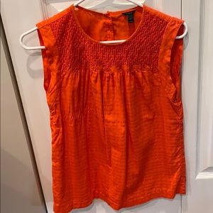 JCrew sleeveless shirt